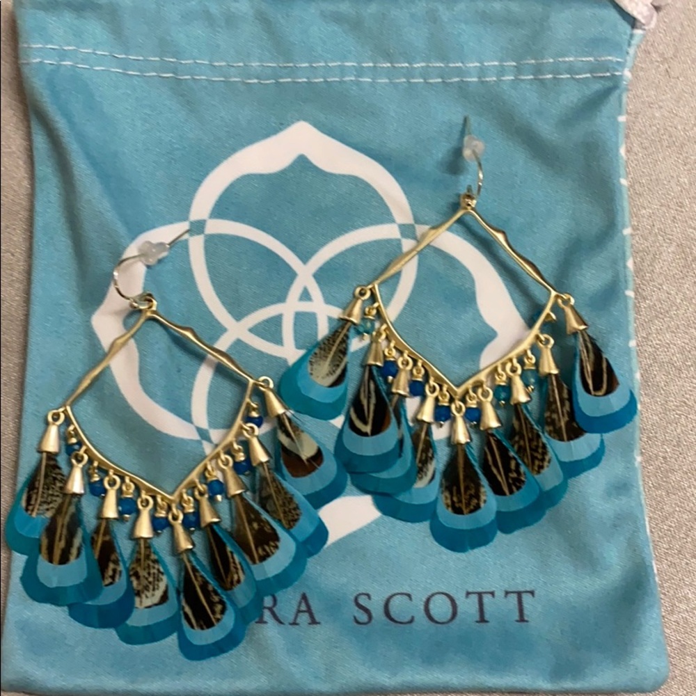 Kendra Scott Raven drop earrings